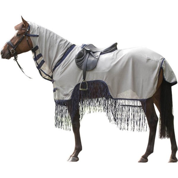 QHP Riding Rug, Fly Rug, with Fringes