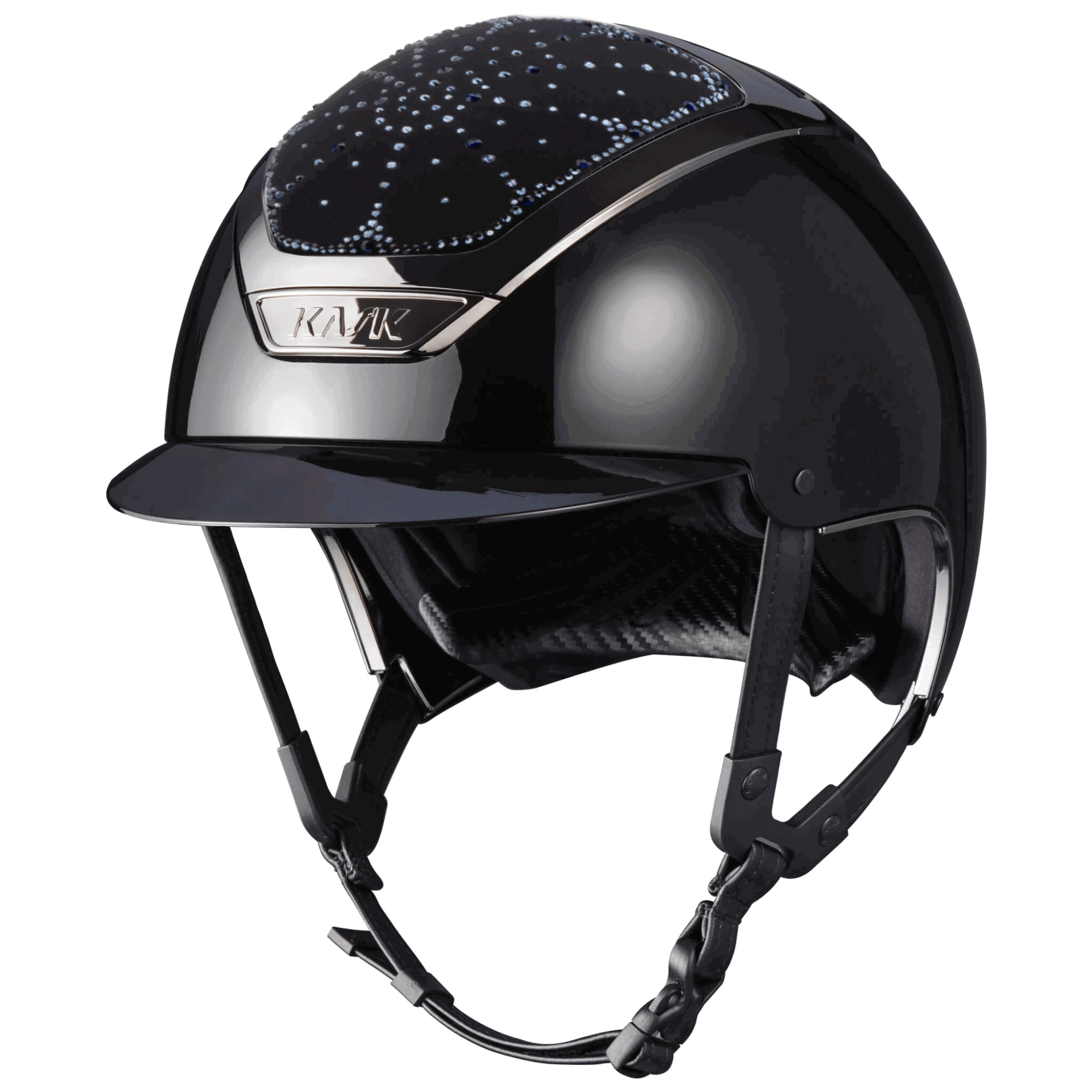 Kask Reithelm Dogma Pure Shine Swarovski Riviera Montana Mix