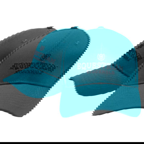 Equestrian Stockholm Cap Teal Blue Cotton