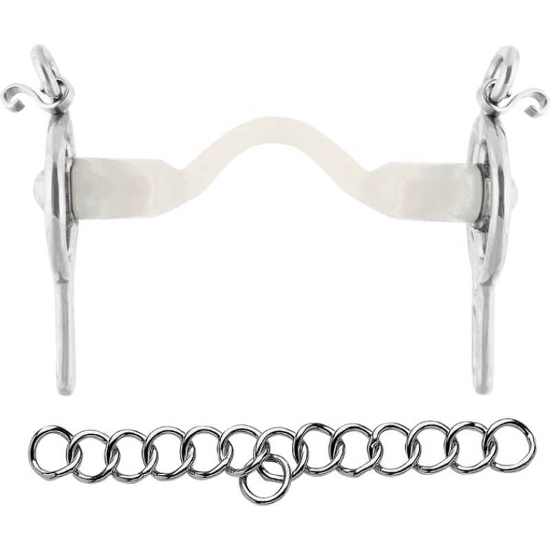 Sprenger Nathe Liverpool-Kandare, mit Zungenfreiheit, kurze Anzüge