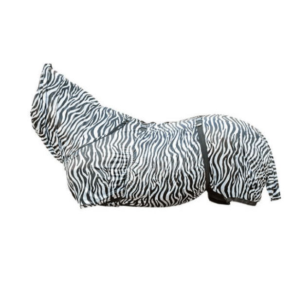 HKM Eczema Rug Zebra, with Neck Piece, with Belly Bib, Fly Rug