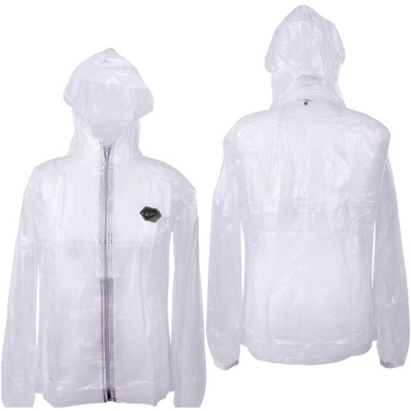 QHP Unisex Jacket, Rain Jacket, Transparent
