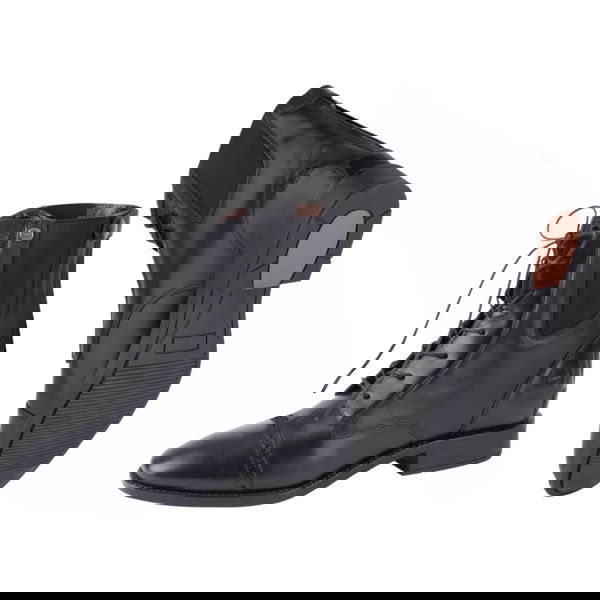 ELT Ankle Boots Belfort, Lace-Up Ankle Boots, Riding Ankle Boots, Leather, Women, Men
