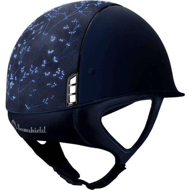 Samshield Reithelm Classic Shadowmatt, Top Crystal Leaf, Trim + 