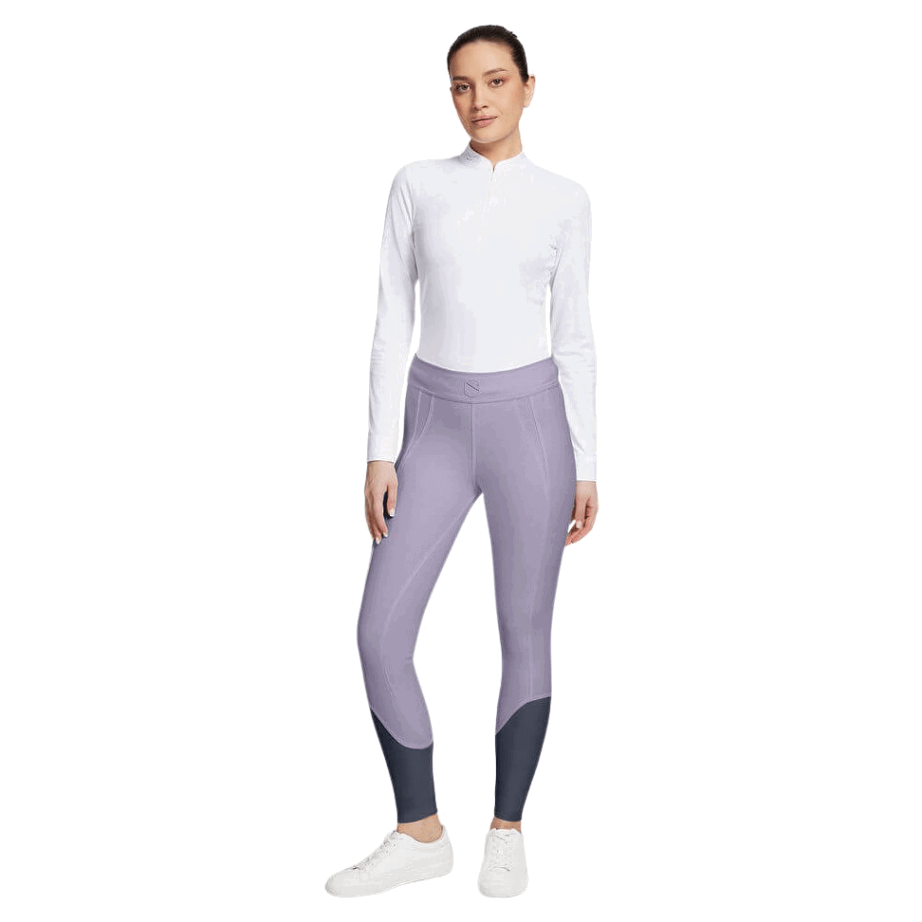 Samshield Reitleggings Damen Gaia Pull On, Vollbesatz, Full-Grip, High Waist