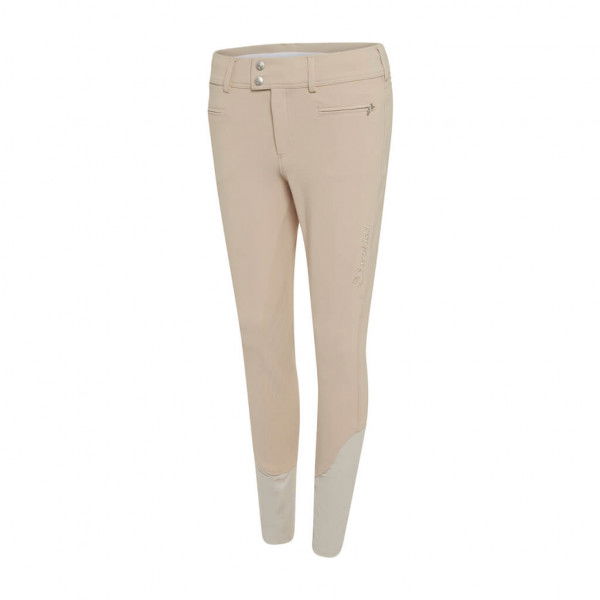 Samshield Reithose Damen Chloe Embroidery HW22, Kniebesatz, Knee-Grip