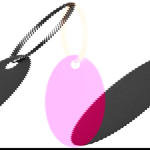 Grooming Deluxe Namensschild Oval, Metall, Anhänger