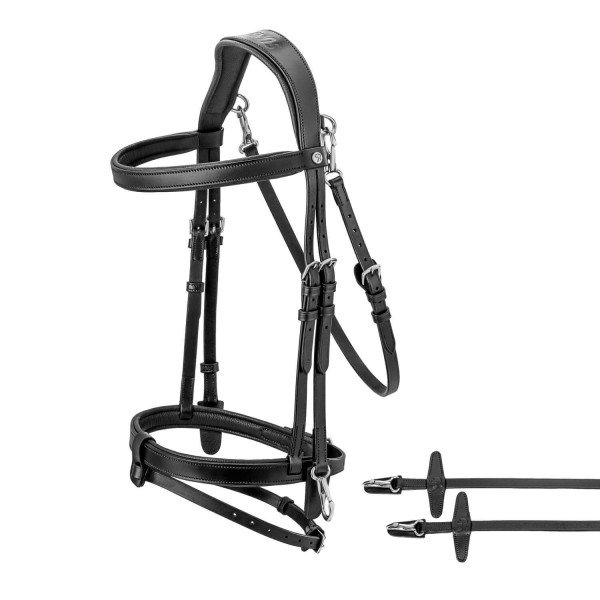 Sunride Bridle Berlin, English Combined, with Reins