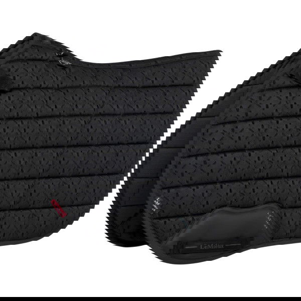 LeMieux Saddle Pad 3D Mesh Self-Cool Eurojump Square, Jumping Saddle Pad