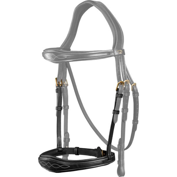 Dyon Noseband Anatomic DC, without Flash Strap