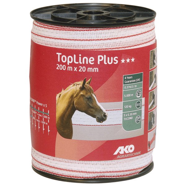 AKO Tape TopLine Plus, 200 m, 20 mm