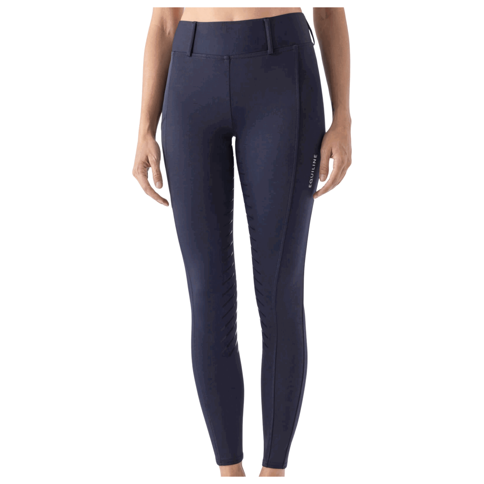 Equiline Reitleggings Damen Carbef, Vollbesatz, Full-Grip, mit Handytasche