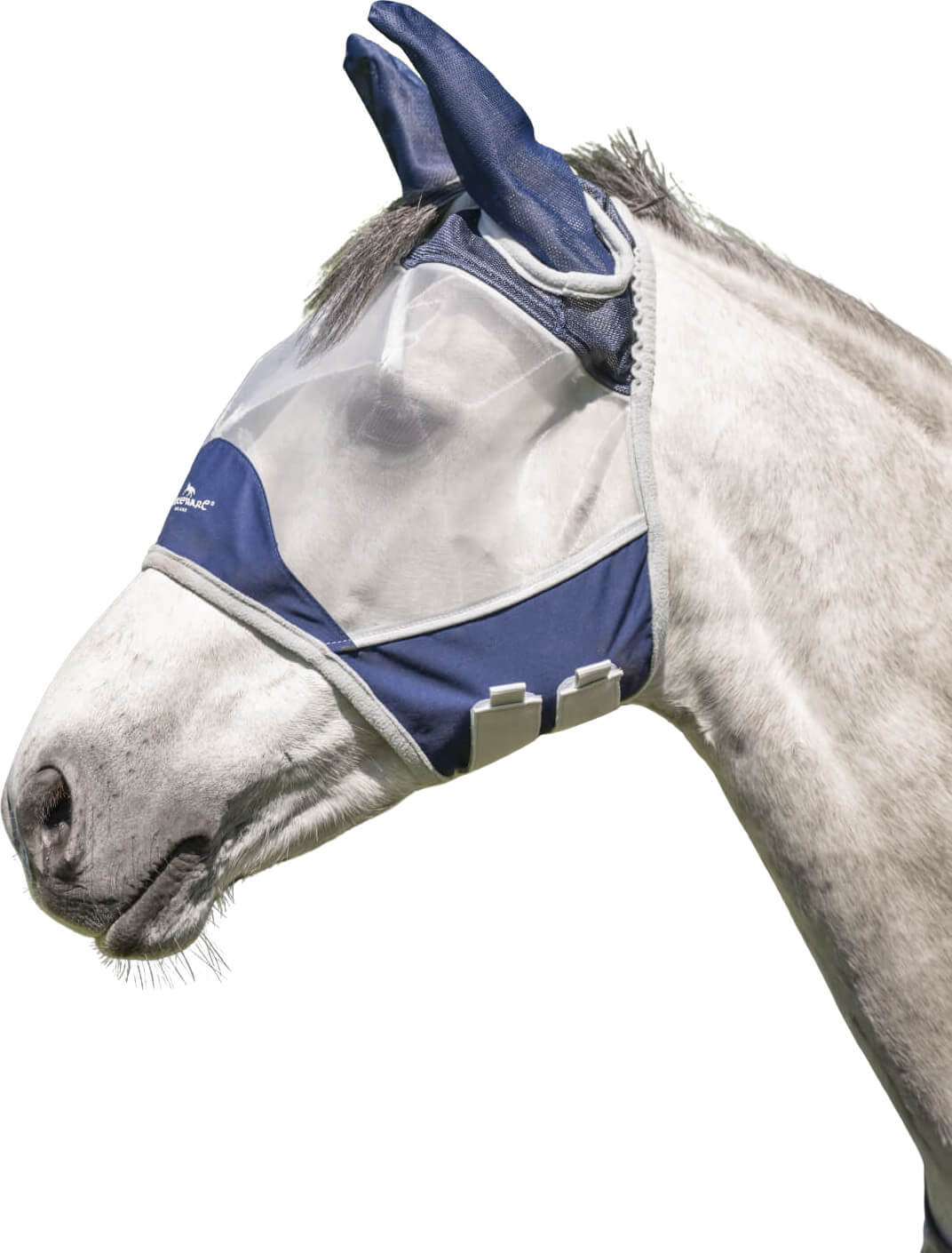 Horseware Fliegenmaske Shield FS26, Fliegenschutzmaske, UV-Schutz, mit Ohren