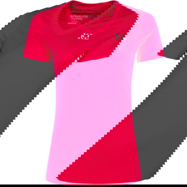 Kingsland Shirt Damen V-Neck, Trainingsshirt, Funktionsshirt, kurzarm