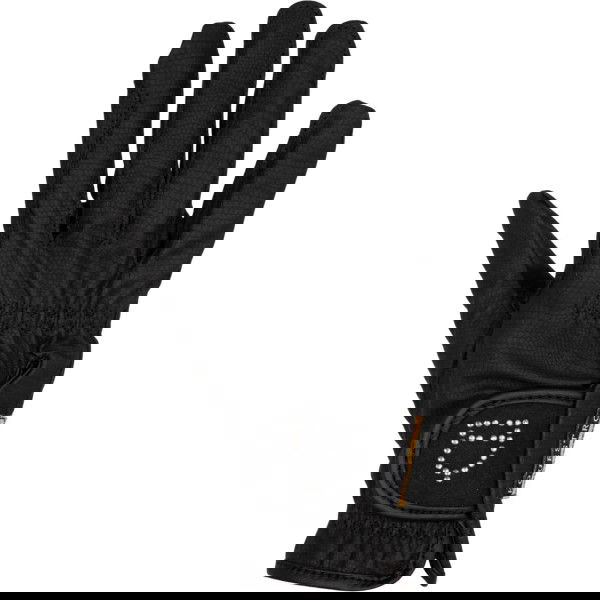 Equestro Reithandschuhe Damen Glitter Logo