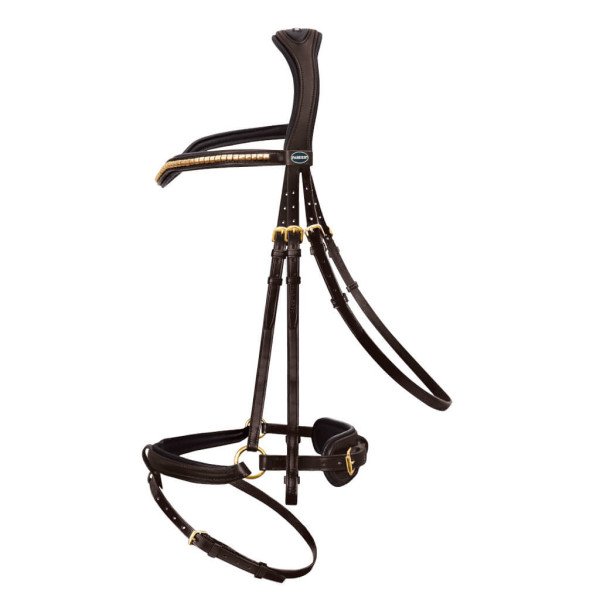 Passier Bridle Balance with Combined Noseband, Rings and Removable Flash Strap Eyelet
