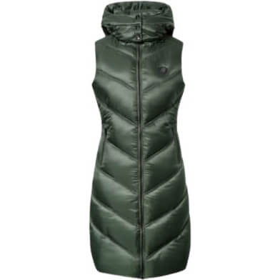 Covalliero Women's Vest FW24, long Vest, Quilted Vest