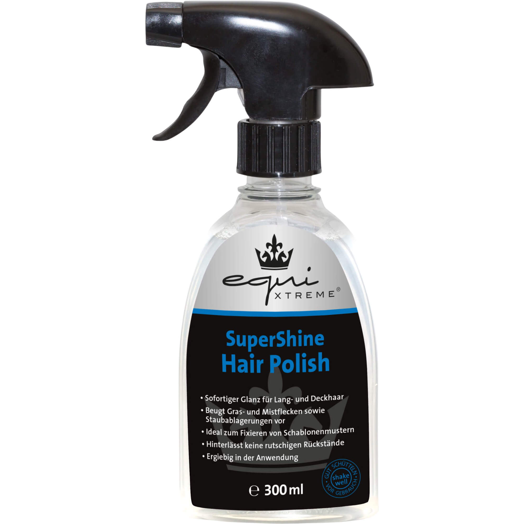 equiXTREME Fellglanzspray Super Shine Hair Polish, Mähnenspray, Schweifspray