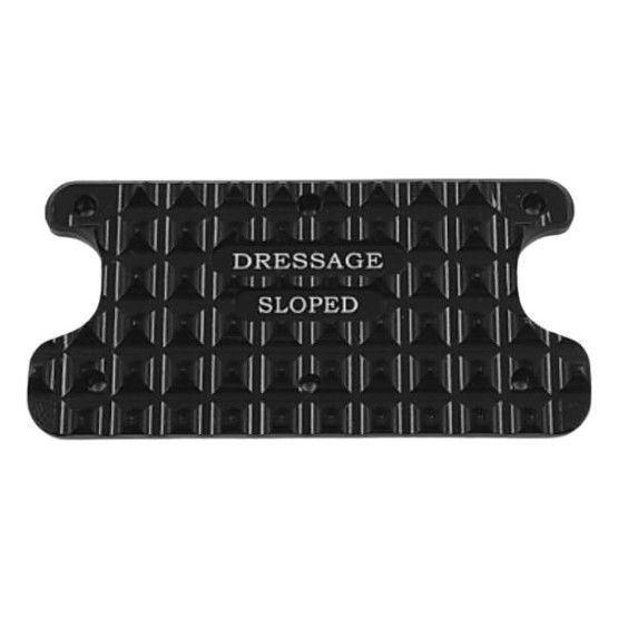 Tech Stirrups Steigbügeleinlagen Pad Dressage Sloped, Ersatztrittflächen, Aluminium