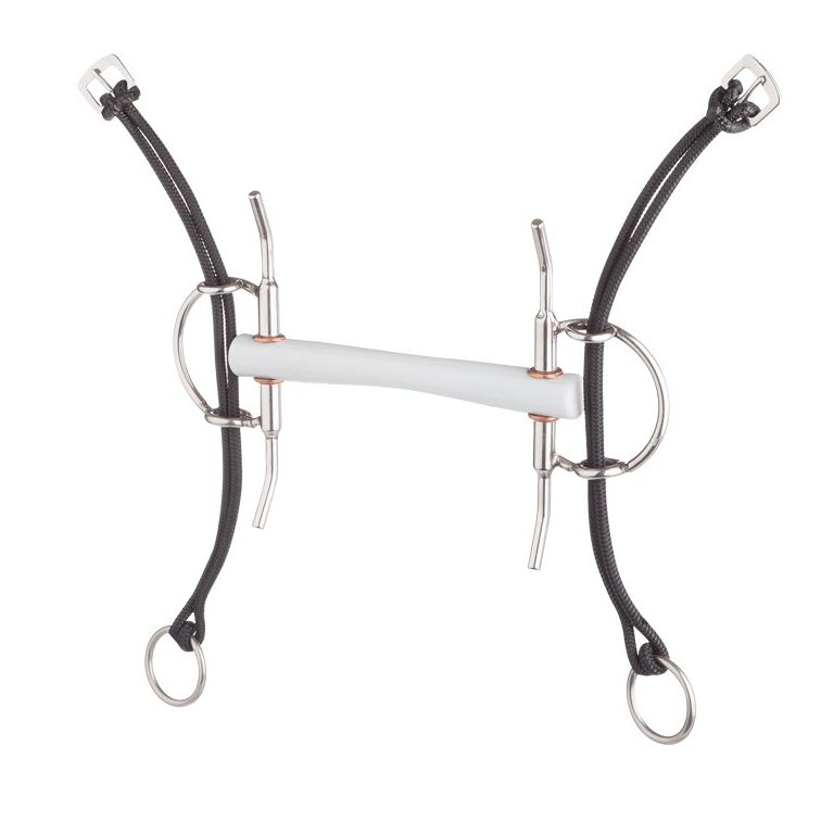 Beris Aufzieh-Schenkeltrense mit Comfortstange Dünn