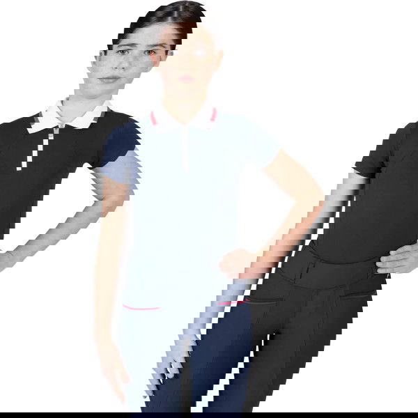 Maximilian Equestrian Girls Competition Shirt YR Concept SS25, short-sleeved