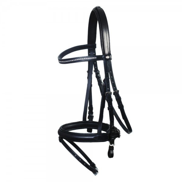 Schockemöhle Sports Bridle Hamburg with Combined Nosebandm without Reins