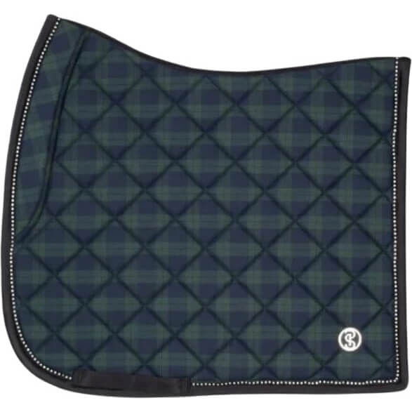 PS of Sweden Saddle Pad Checked FW24, Dressage Saddle Pad