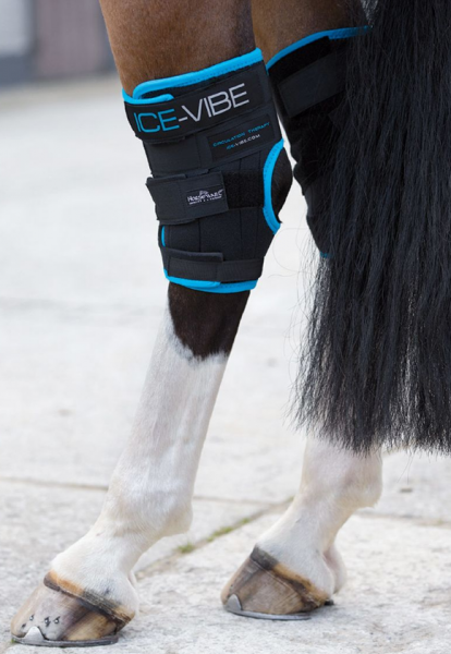 Horseware Hock Pads Ice-Vibe Hock Wrap, Therapy Boot