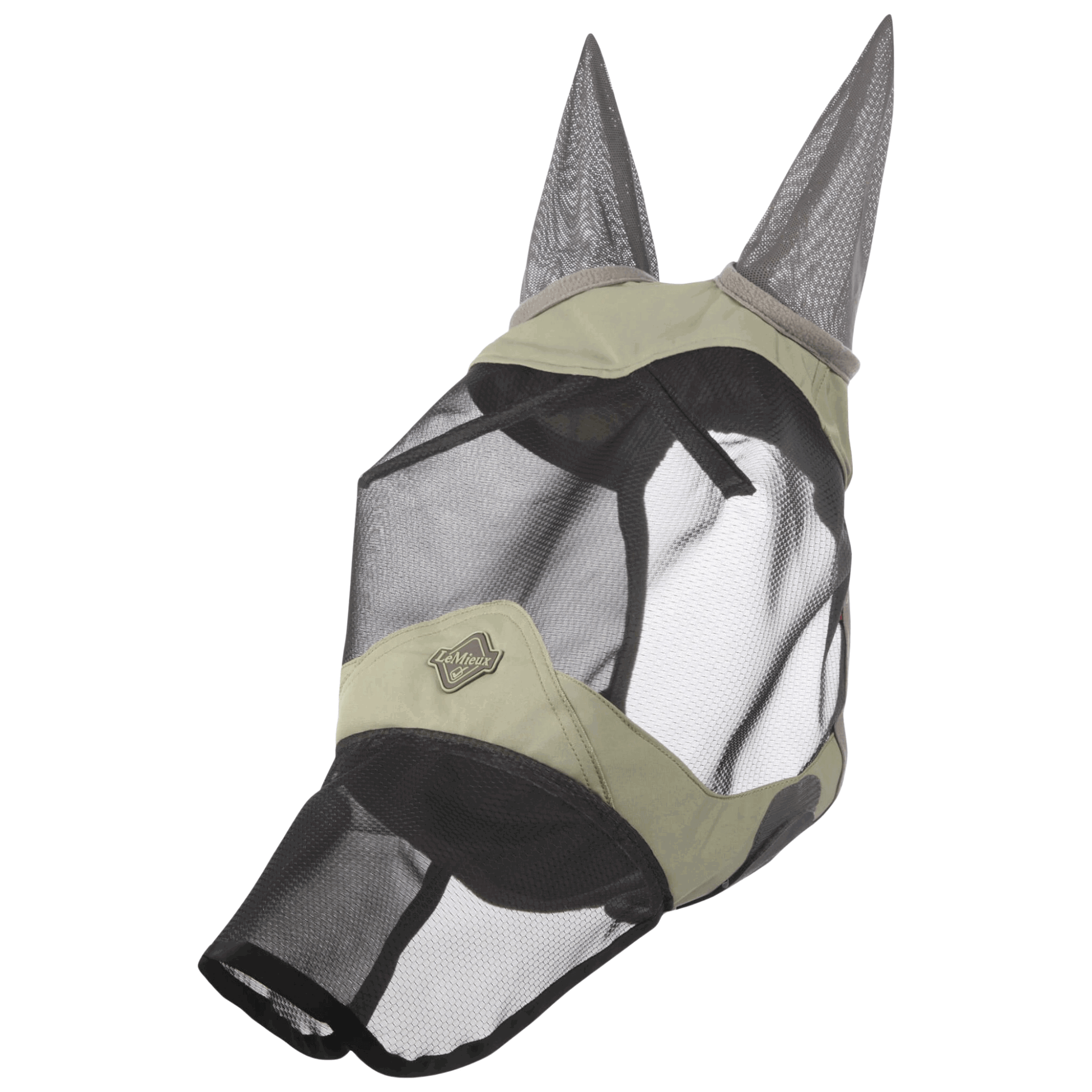 LeMieux Fliegenmaske Visor Tek Full, mit Ohrenschutz, UV-Schutz