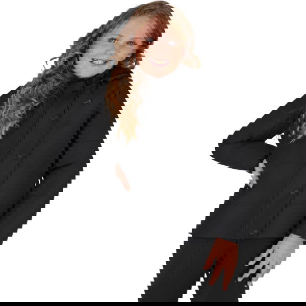 QHP Kids' Jacket Rayah FW25, Winter Jacket, 2-in-1 Jacket, Detachable Hood and Sleeves