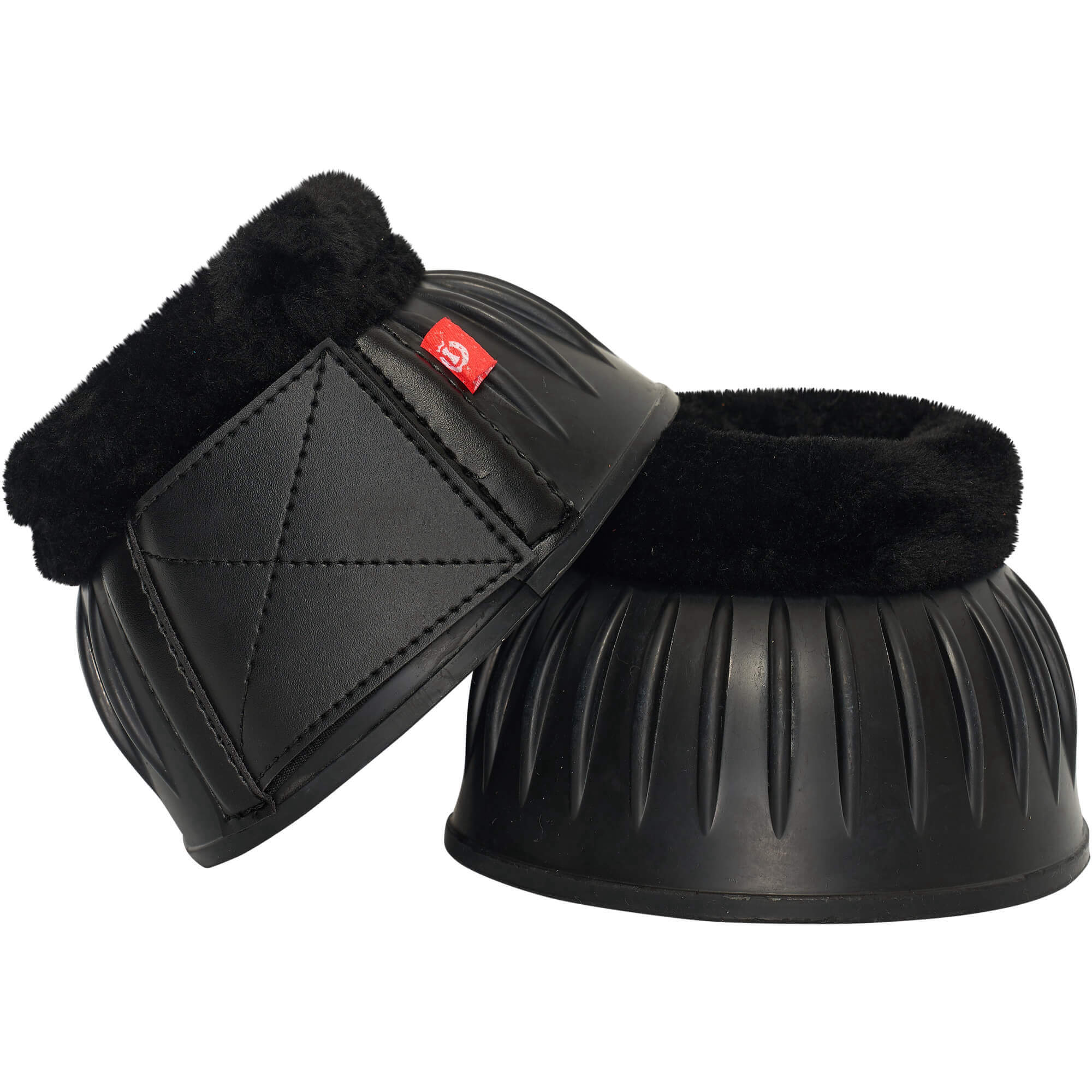 Imperial Riding Hufglocken IRHBells Fur, Springglocken, Gummi, Kunstfellrand