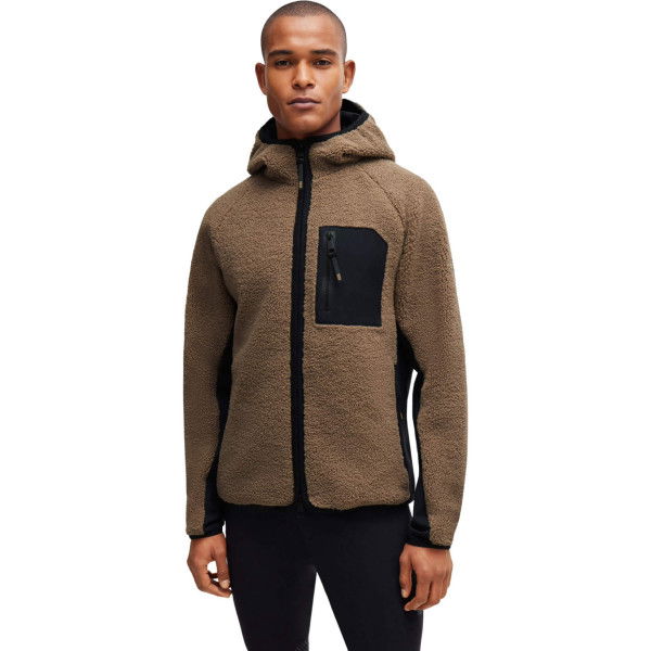 BOSS Equestrian Men's Jacket Russel FW24, Sweatjacket, Hooded Jacket