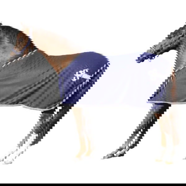 Kavalkade Abschwitzdecke mit Brustlatz, Fleecedecke