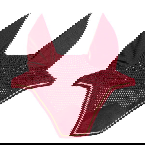 Kentucky Horsewear Fly Bonnet Wellington Velvet, Fly Ears, Fly Hat, Soundless