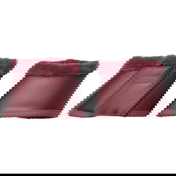 Equestrian Stockholm Bell Boots Amber Rose, Jumping Bells, Faux Fur