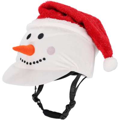 QHP Riding Cap Cover Christmas QHP Riding Cap Cover Christmas