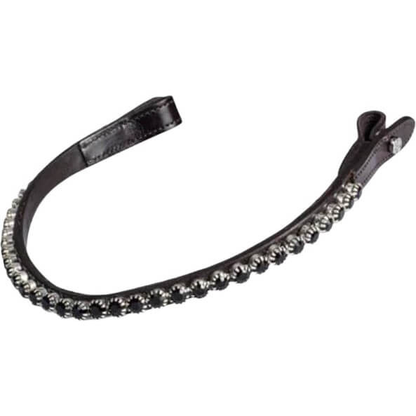 PS of Sweden Browband Big Black, Curved