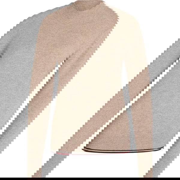 Tommy Hilfiger Equestrian Pullover Damen Ellery HW25, Sweatshirt, Kaschmir-Merino-Wolle