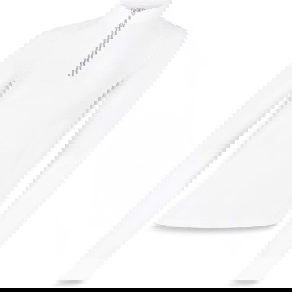 Kentucky Horsewear Turniershirt Damen Classic mit Glitzer Reisverschluss, langarm