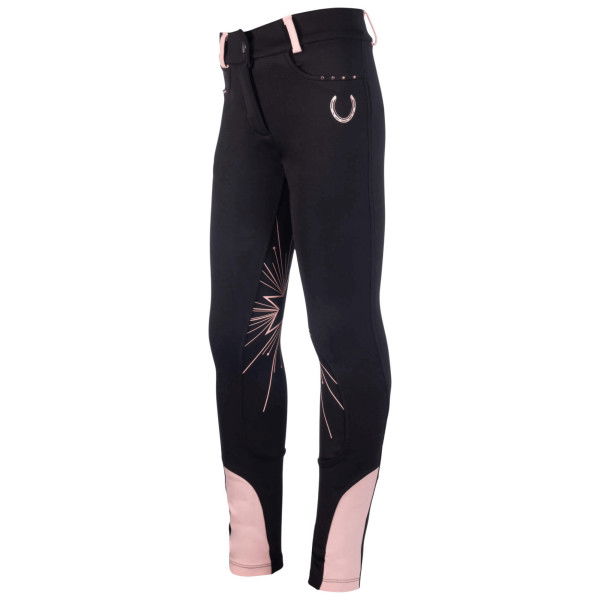 HKM Kid's Riding Breeches Polly FW24, Full Seat, Full Grip