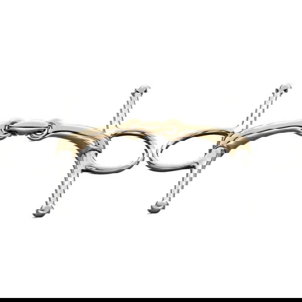 HS Sprenger Dynamic RS Full-Cheek Bit Double Broken Sensogan, Double Jointed