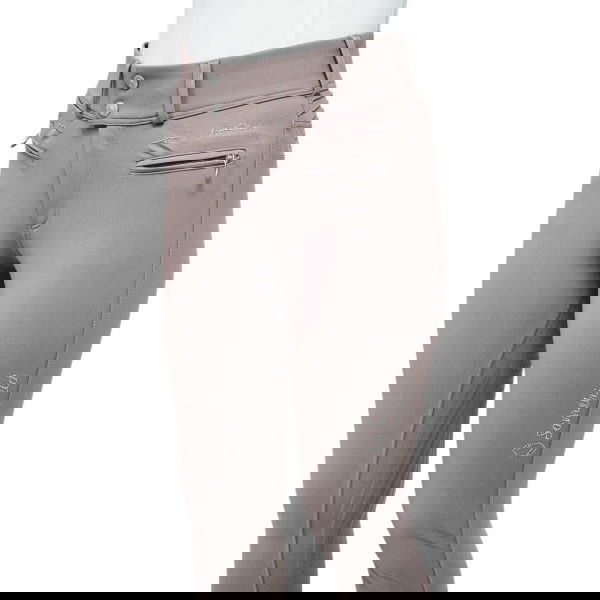 Samshield Reithose Damen Clara Holo Crystal Leaf, Vollbesatz, Full-Grip