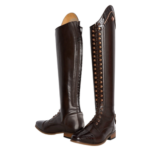 Imperial Riding Reitstiefel Damen IRHOlania, Dressur, Lederreitstiefel, Braun-Braun Kroko Imperial Riding Reitstiefel Damen IRHOlania, Dressur, Lederreitstiefel, Braun-Braun Kroko