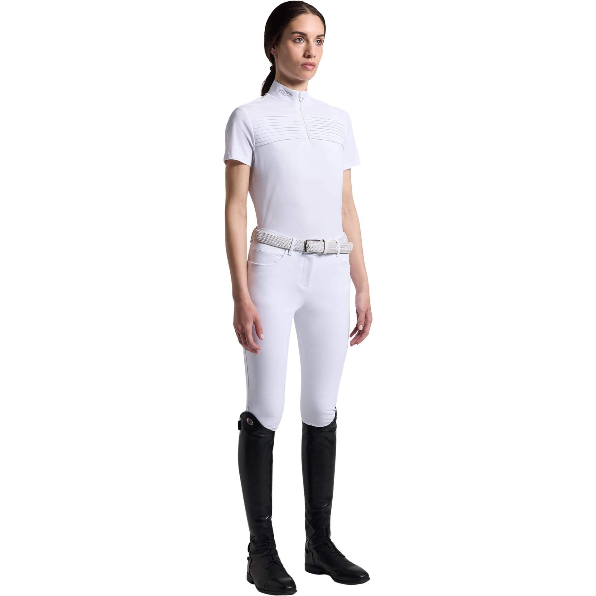 Cavalleria Toscana Turniershirt Damen FS26, kurzarm