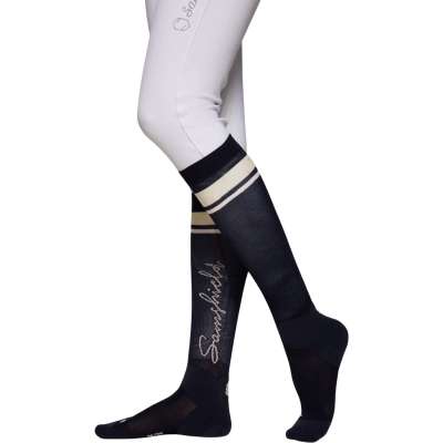 Samshield Reitsocken Damen Balzane Stripe, Kniestrümpfe