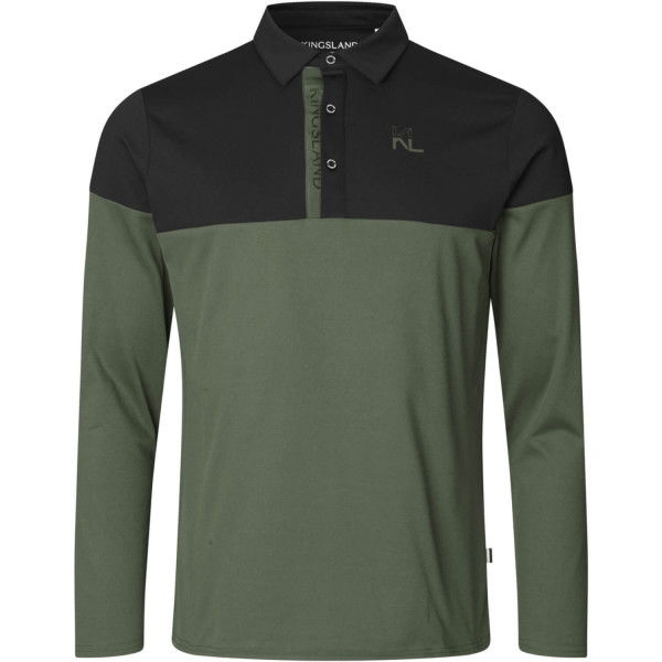 Kingsland Shirt Herren KLviktor HW24, Poloshirt, Trainingsshirt, langarm