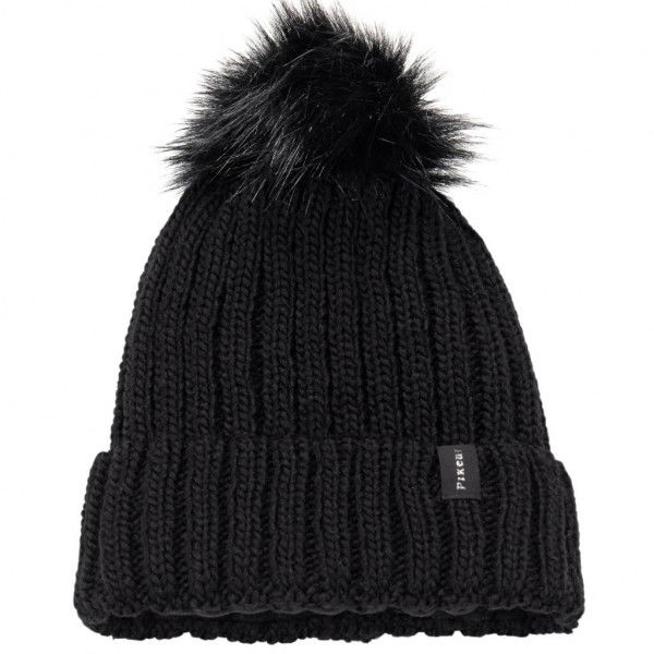 Pikeur Women's Hat With Faux Fur Bobble FW22, Knitted Cap