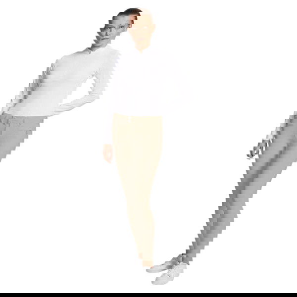 Samshield Women's Riding Breeches Chloe Script, Knee Seat, Knee-Grip