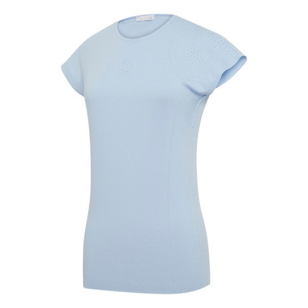 Luison blue with sleeves t-shirt