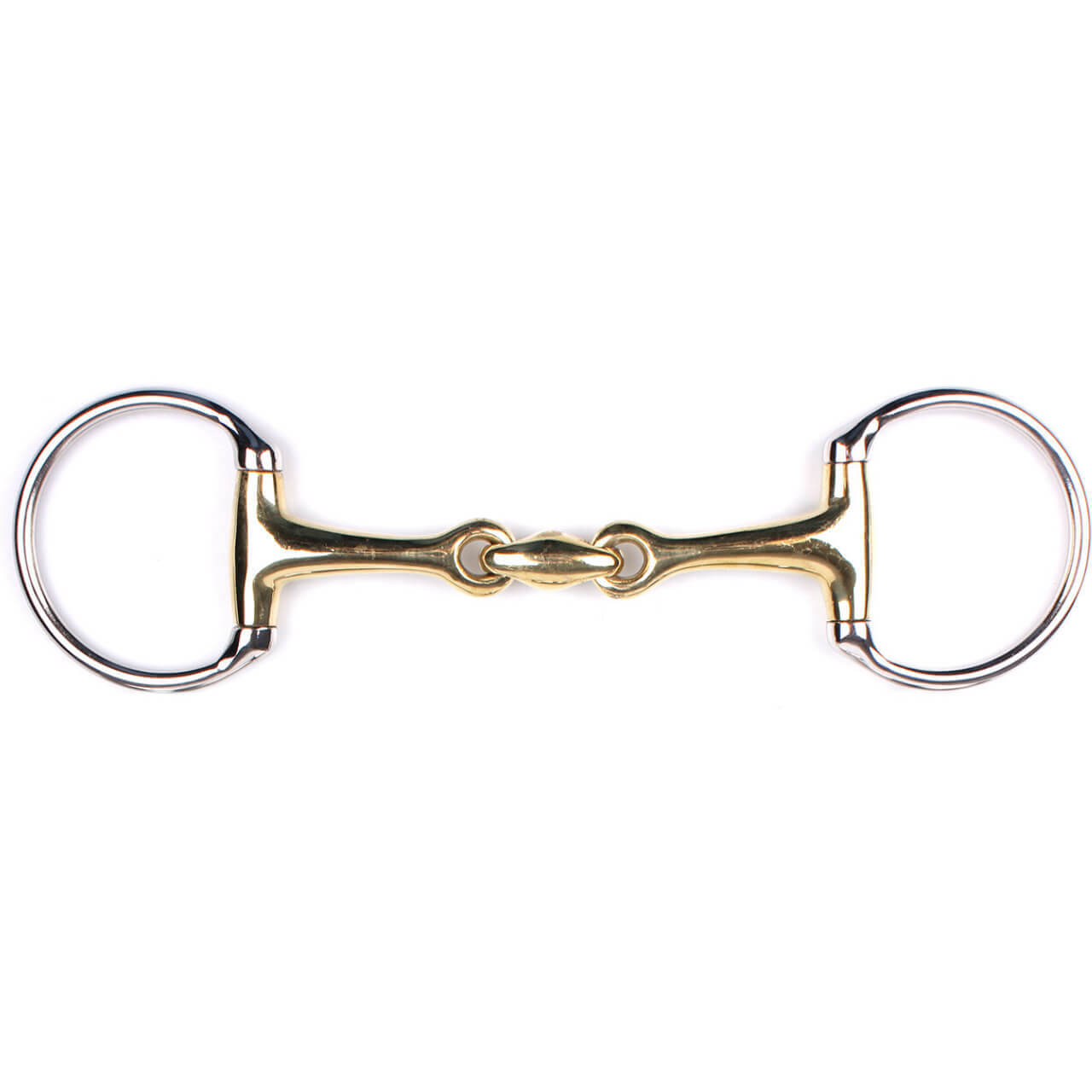 Q-essentials Olivenkopftrense, Argentan, doppelt gebrochen, Olivenkopfgebiss